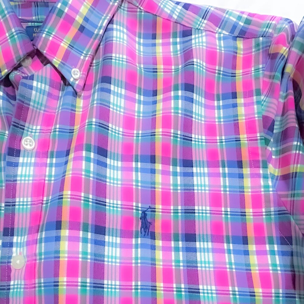 Polo Ralph Lauren Performance Classic Fit Plaid Button Down